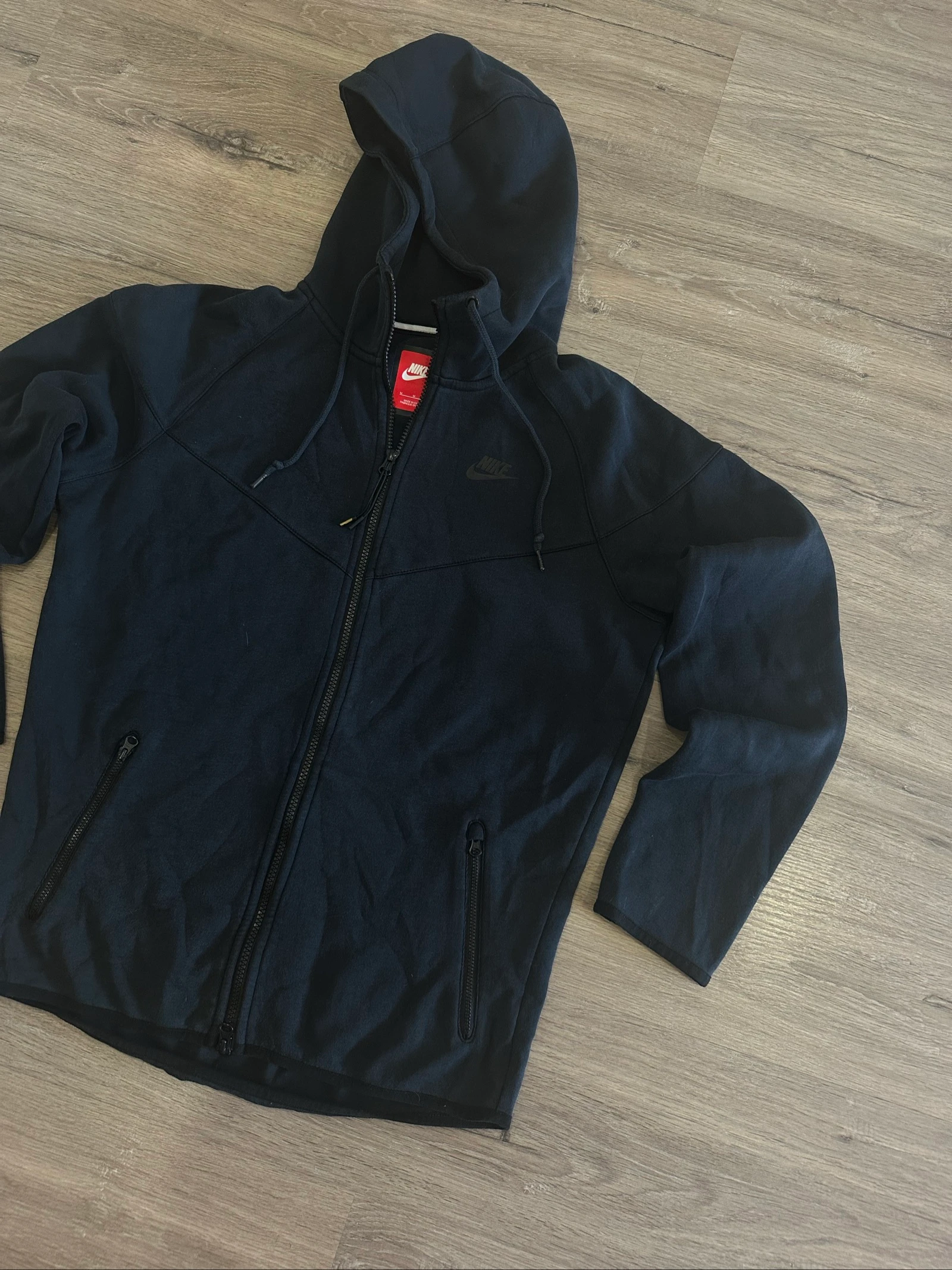 Nike Tech Fleece Sweat à Capuche et Fermeture Éclair Noir – photo 3